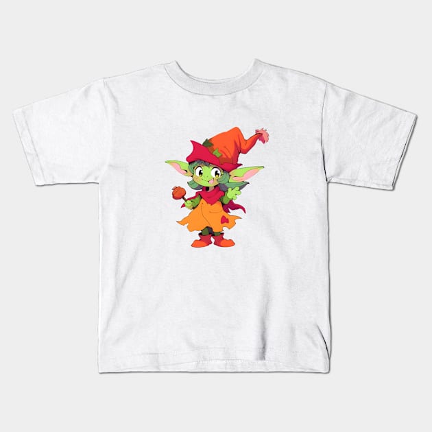 Spooktacular Halloween Party Kids T-Shirt by ragil_studio